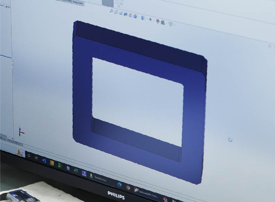 3D-CAD/CAM、加工対応